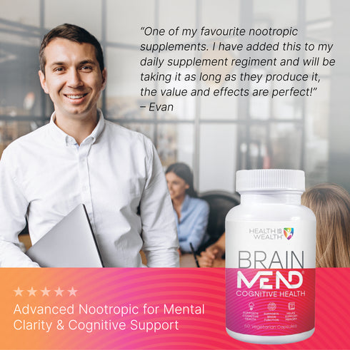 BrainMEND® | Organic Advanced Brain Booster & Nootropic