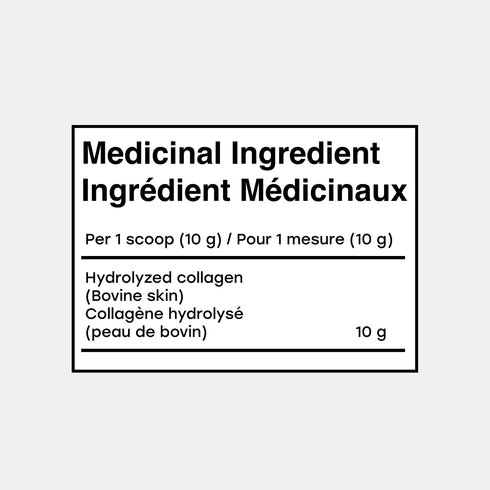 COLLAGEN - Hydrolyzed Bovine Type I & III Unflavored Powder