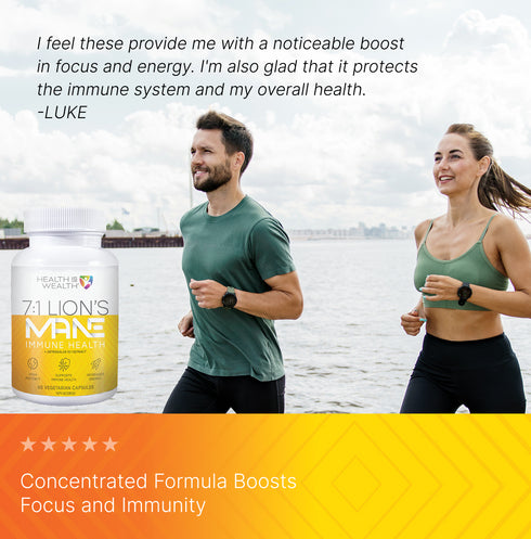 7:1 LION'S MANE + 10:1 ASTRAGALUS | Cognitive & Immune Support