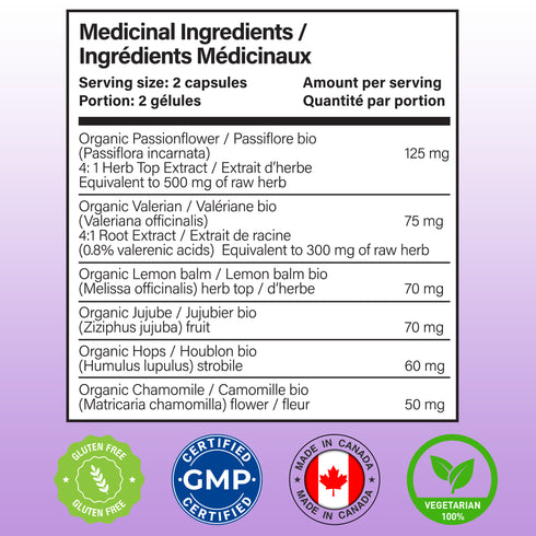 SleepMEND® | 100% Organic Melatonin-Free Sleep Support