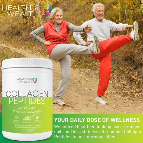 COLLAGEN - Hydrolyzed Bovine Type I & III Unflavored Powder