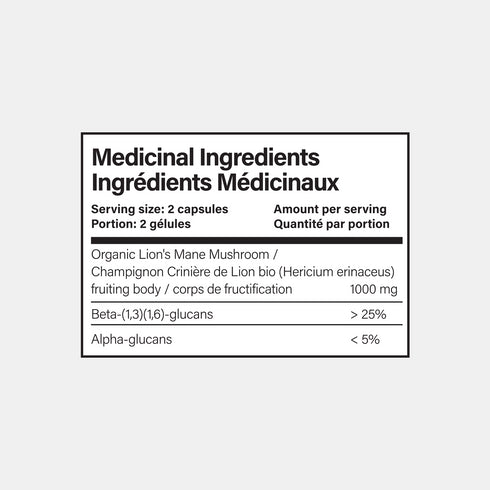 LION'S MANE  | High Potency Organic Mushroom Extract