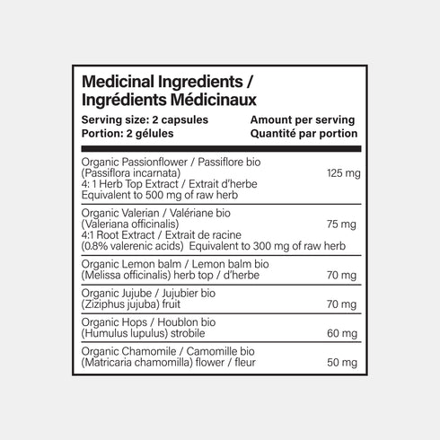 SleepMEND® | 100% Organic Herbal Sleep Supplement