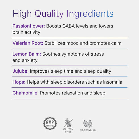 SleepMEND® | 100% Organic Herbal Sleep Supplement