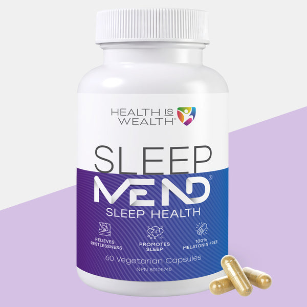 SleepMEND® | 100% Organic Melatonin-Free Sleep Support