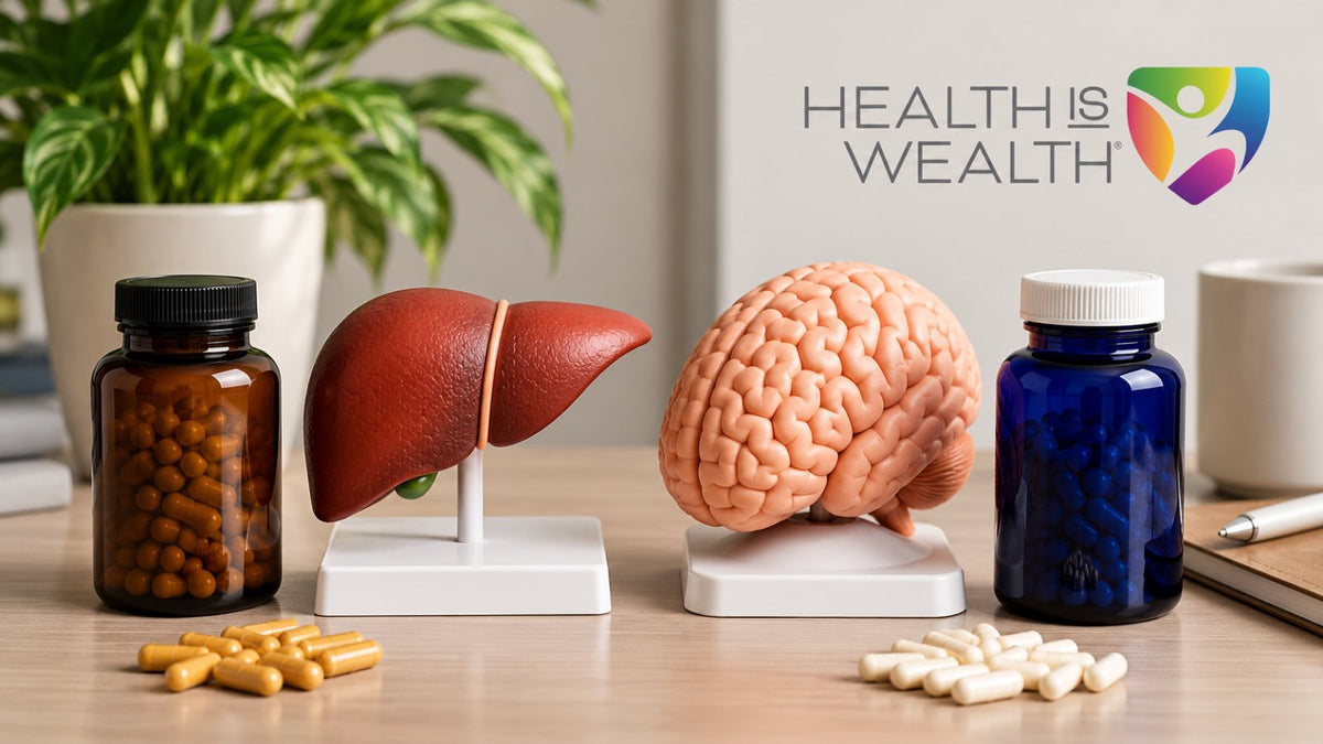 Liver vs Brain Health Supplements: Transparent Formulas Compared