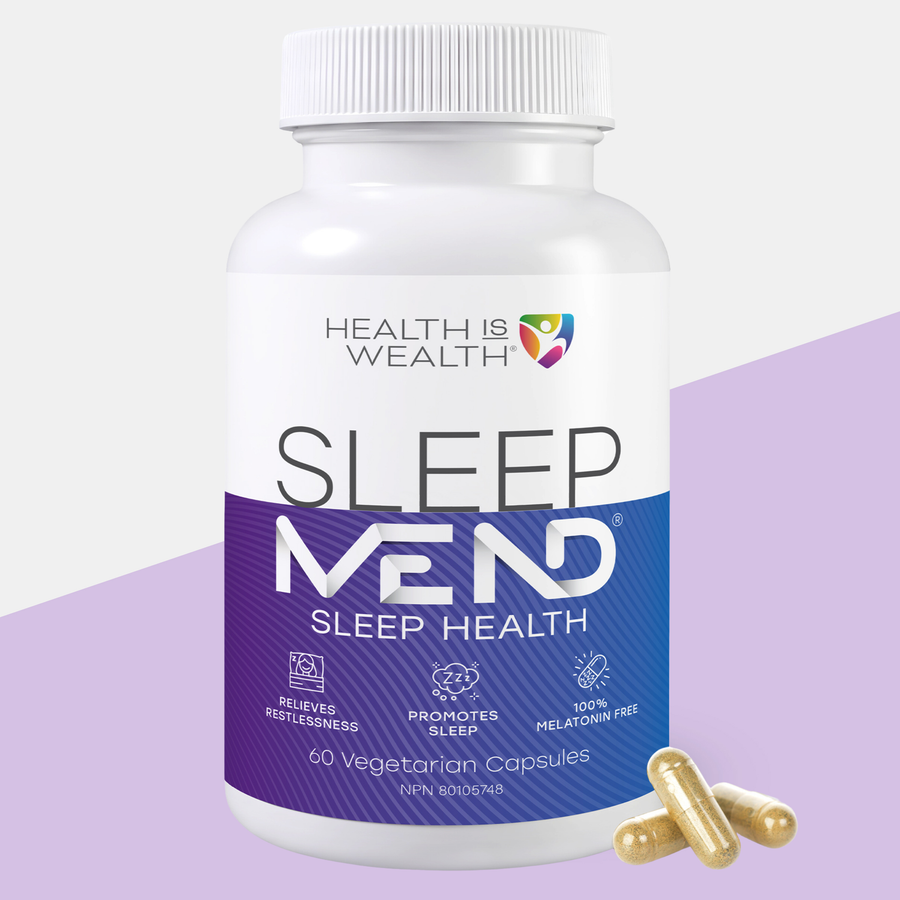 SleepMEND® | 100% Organic Melatonin-Free Sleep Support